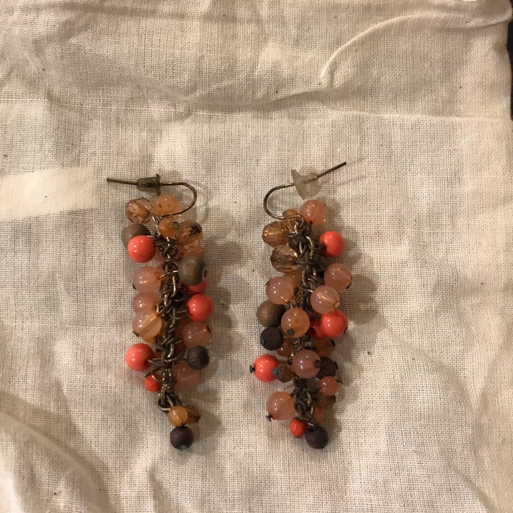 Hanging earrings